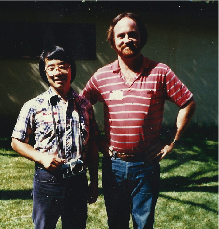 Henry Sakaida and Lynn Anderson, 1986