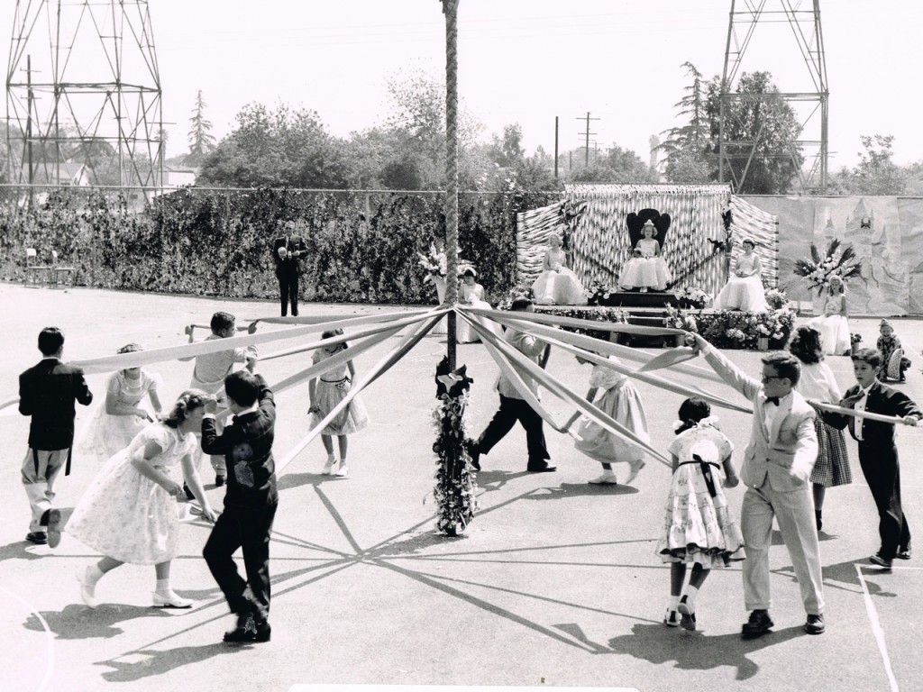 Spring Festival May Pole, 1956