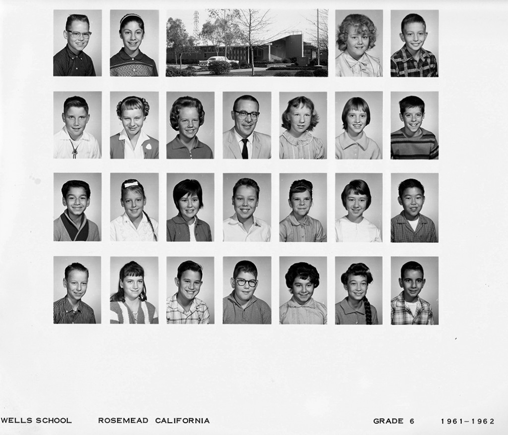 Wells 6th Grade 1961-1962