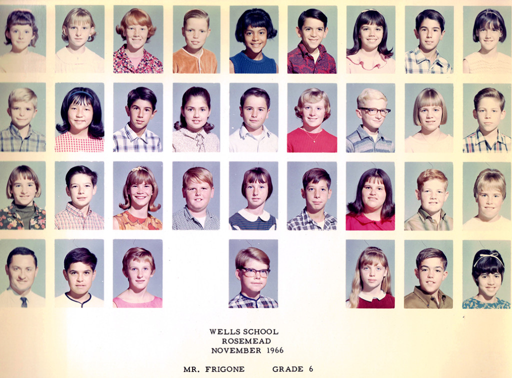 Wells 6th Grade 1966